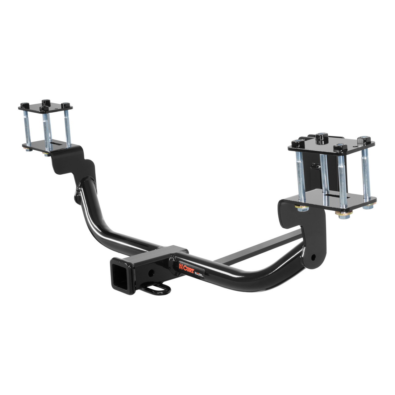 2013 - 2015 Mercedes-Benz GLK350 Curt 2" Class 3 Trailer Tow Hitch + 5-Flat Wiring Kit Tow Boat/Utility Trailer with Surge Brakes 13177