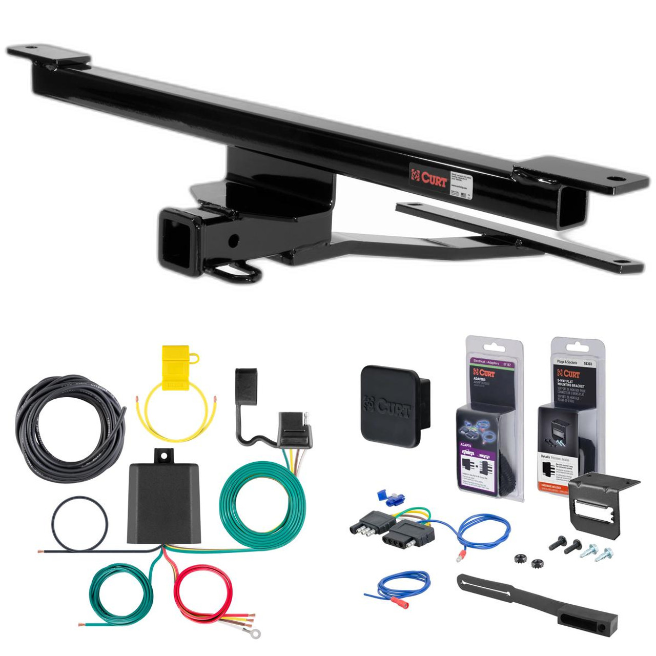 06 - 07 Mercedes-Benz R500 Curt 2" Class 3 Trailer Tow Hitch + 5-Flat Wiring Kit Tow Boat/Utility Trailer with Surge Brakes 13103 06 - 07 Mercedes-Benz R500 Curt 2" Class 3 Trailer Tow Hitch + 5-Flat Wiring Kit Tow Boat/Utility Trailer with Surge Brakes 13103