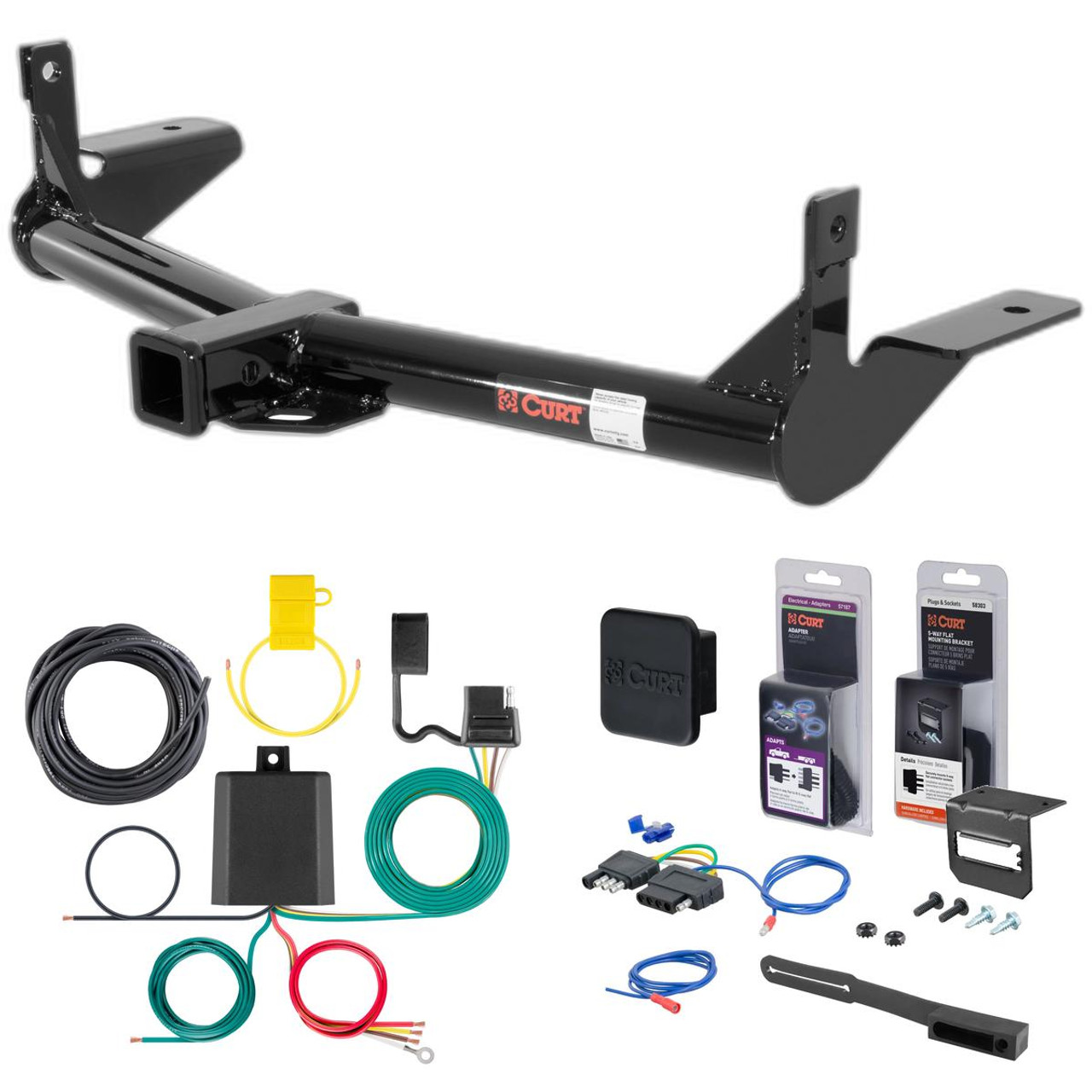 06 - 10 Mercury Mountaineer Fits beneath factory 1-1/4" receiver Curt 2" Class 3 Trailer Tow Hitch + 5-Flat Wiring Kit Tow Boat/Utility Trailer with Surge Brakes 13112 06 - 10 Mercury Mountaineer Fits beneath factory 1-1/4" receiver Curt 2" Class 3 Trailer Tow Hitch + 5-Flat Wiring Kit Tow Boat/Utility Trailer with Surge Brakes 13112