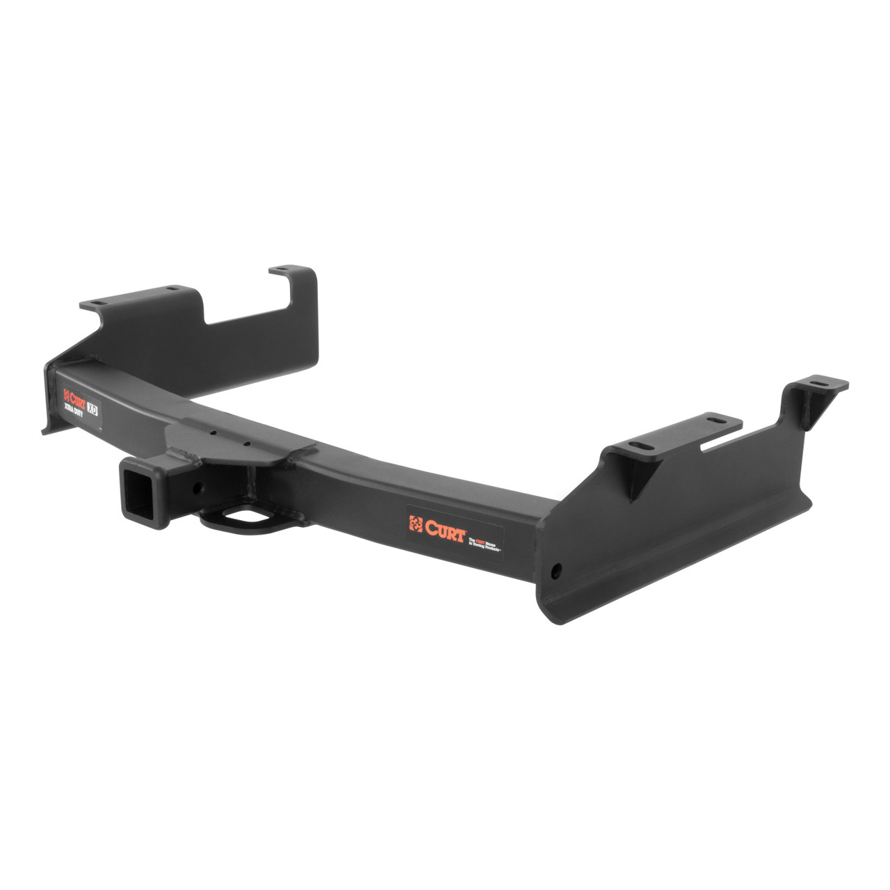 2007 - 2010 GMC Sierra 3500 HD 8' bed, factory replacement hitch Curt 2" Class 5 Trailer Tow Hitch + 5-Flat Wiring Kit Tow Boat/Utility Trailer with Surge Brakes 15312