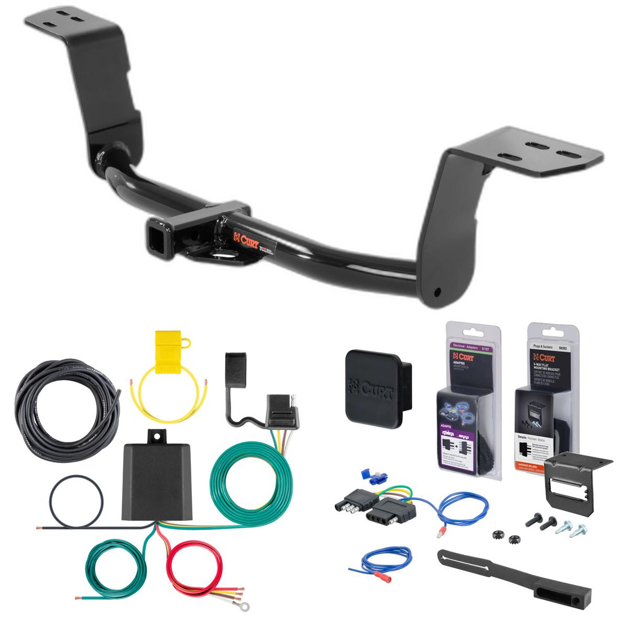 16 - 20 Lexus IS350 Sedan Curt 1-1/4" Class 1 Trailer Tow Hitch + 5-Flat Wiring Kit Tow Boat/Utility Trailer with Surge Brakes 11389 16 - 20 Lexus IS350 Sedan Curt 1-1/4" Class 1 Trailer Tow Hitch + 5-Flat Wiring Kit Tow Boat/Utility Trailer with Surge Brakes 11389