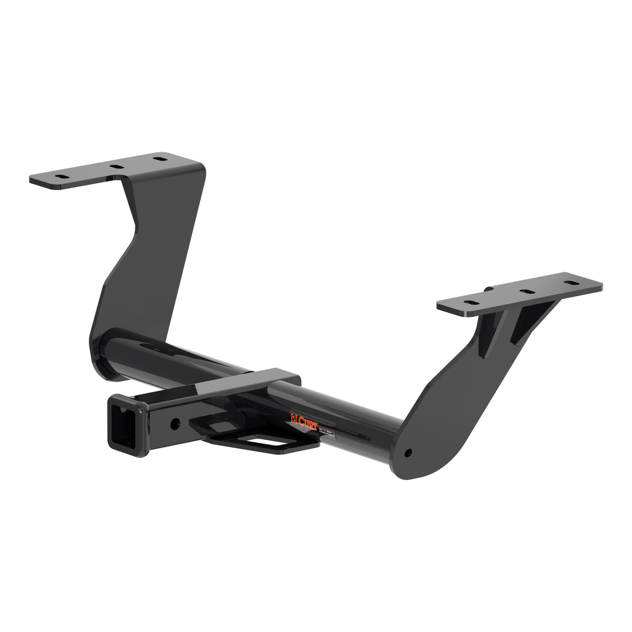 2019 - 2026 Subaru Forester Curt 2" Class 3 Trailer Tow Hitch + 5-Flat Wiring Kit Tow Boat/Utility Trailer with Surge Brakes 13409
