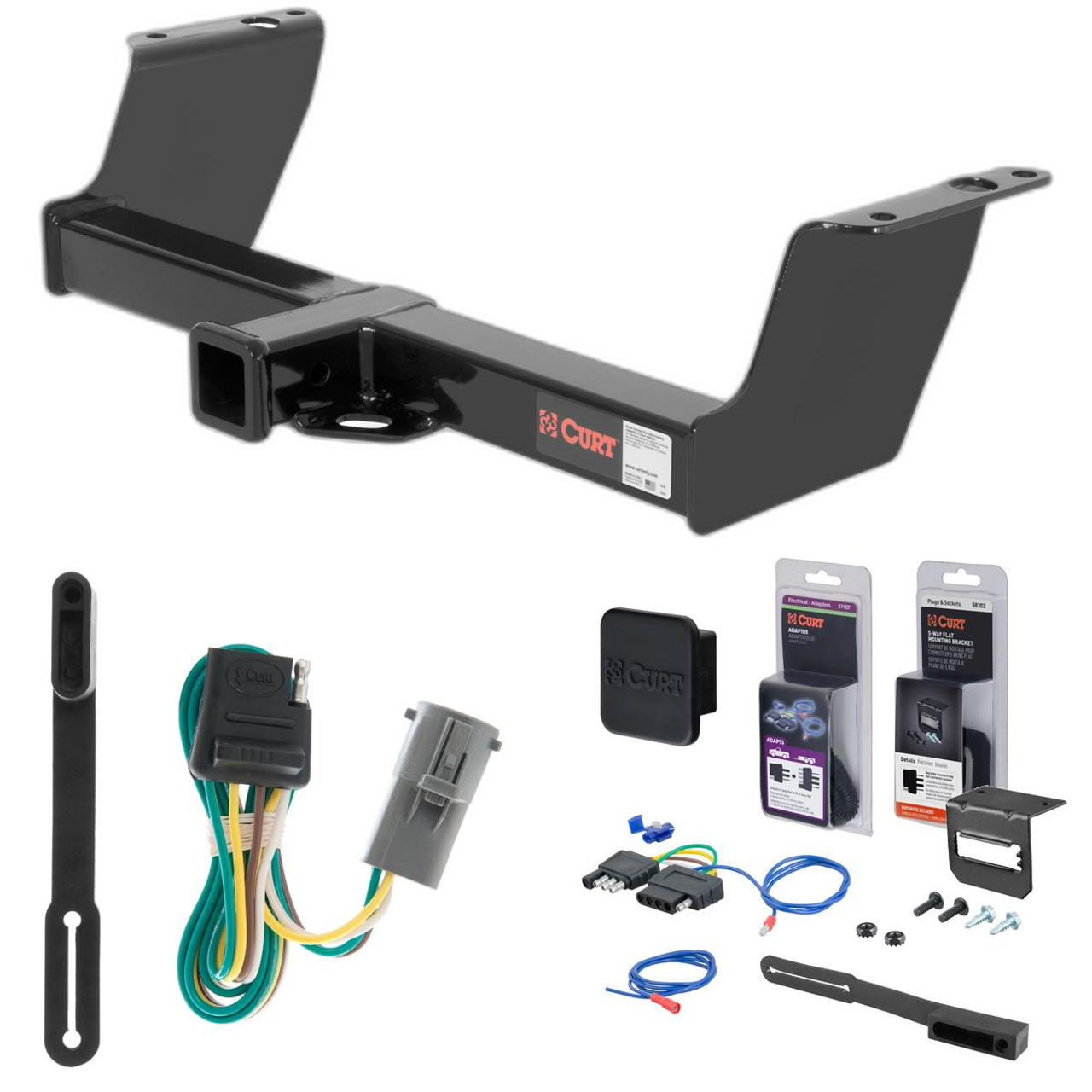 98 - 01 Mazda B2500 00 - 01 models are no drill Curt 2" Class 3 Trailer Tow Hitch + 5-Flat Wiring Kit Tow Boat/Utility Trailer with Surge Brakes 13019 98 - 01 Mazda B2500 00 - 01 models are no drill Curt 2" Class 3 Trailer Tow Hitch + 5-Flat Wiring Kit Tow Boat/Utility Trailer with Surge Brakes 13019