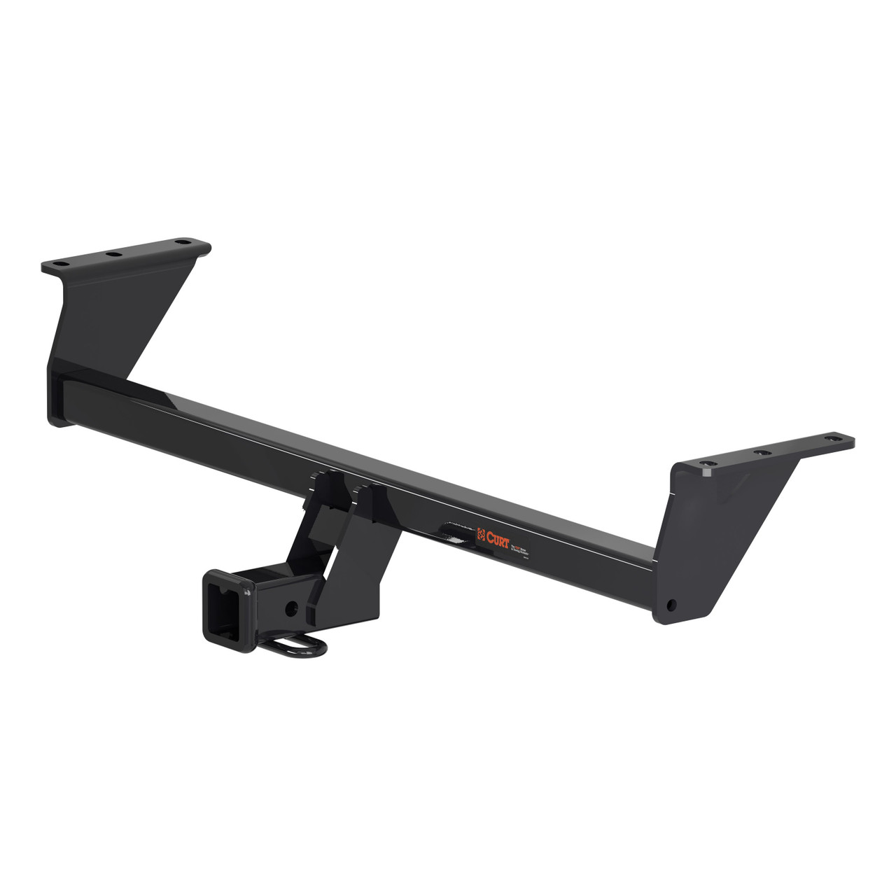 2017 - 2019 Nissan Rogue Sport Curt 2" Class 3 Trailer Tow Hitch + 5-Flat Wiring Kit Tow Boat/Utility Trailer with Surge Brakes 13377