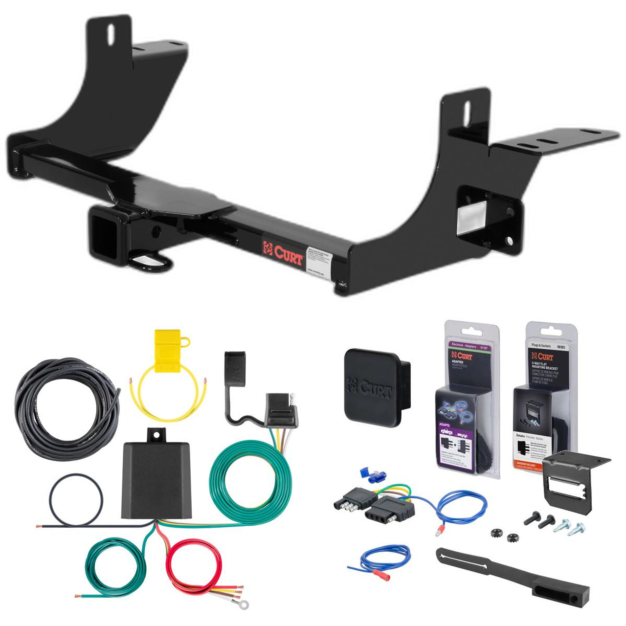 07 - 09 Pontiac Montana SV6 121" wheelbase only Curt 2" Class 3 Trailer Tow Hitch + 5-Flat Wiring Kit Tow Boat/Utility Trailer with Surge Brakes 13336 07 - 09 Pontiac Montana SV6 121" wheelbase only Curt 2" Class 3 Trailer Tow Hitch + 5-Flat Wiring Kit Tow Boat/Utility Trailer with Surge Brakes 13336