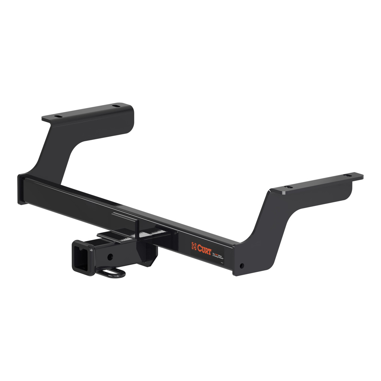 2018 - 2023 Subaru Crosstrek Excluding hybrid Curt 2" Class 3 Trailer Tow Hitch + 5-Flat Wiring Kit Tow Boat/Utility Trailer with Surge Brakes 13382