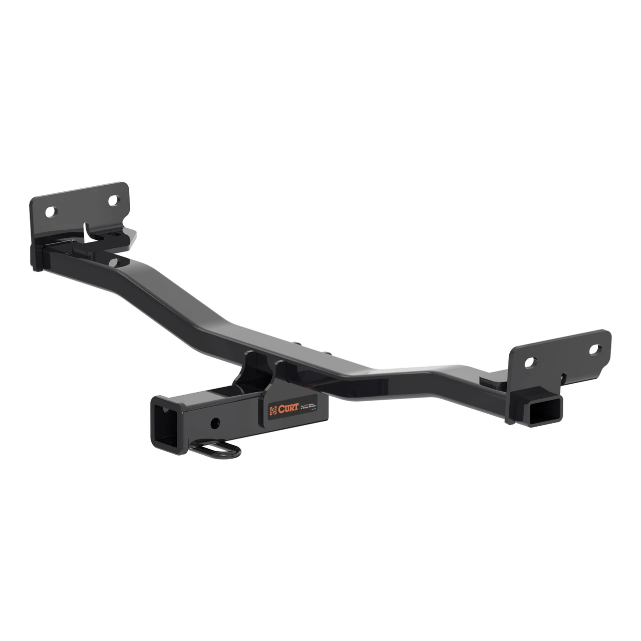 2022 - 2024 Hyundai Tucson Curt 2" Class 3 Trailer Tow Hitch + 5-Flat Wiring Kit Tow Boat/Utility Trailer with Surge Brakes 13485