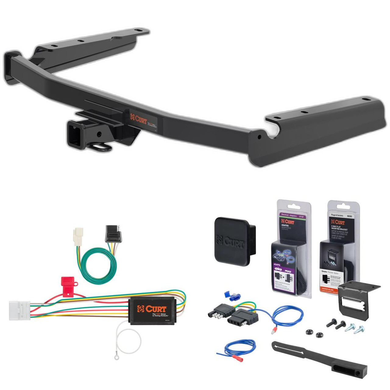 20 - 21 Lexus RX350L Excluding twin exhaust tips Curt 2" Class 3 Trailer Tow Hitch + 5-Flat Wiring Kit Tow Boat/Utility Trailer with Surge Brakes 13394 20 - 21 Lexus RX350L Excluding twin exhaust tips Curt 2" Class 3 Trailer Tow Hitch + 5-Flat Wiring Kit Tow Boat/Utility Trailer with Surge Brakes 13394