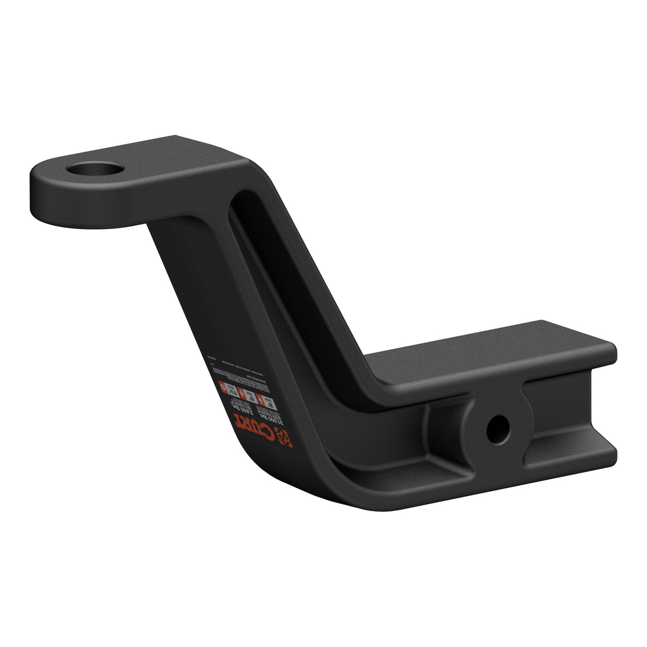 CURT Industrial Duty Forged Ball Mount (3" Shank, 21,000 lbss., 8" Drop, 10-1/2" Long) Trailer Hitch Ball Mount