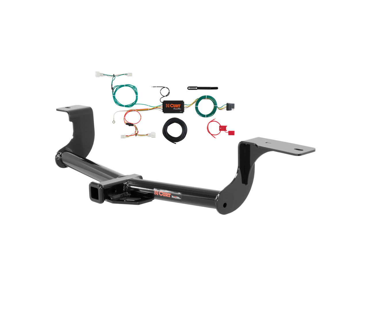 CURT 16-22 Honda HR-V Class 1, 1.25" Trailer Hitch w/ 4-flat Wiring Kit