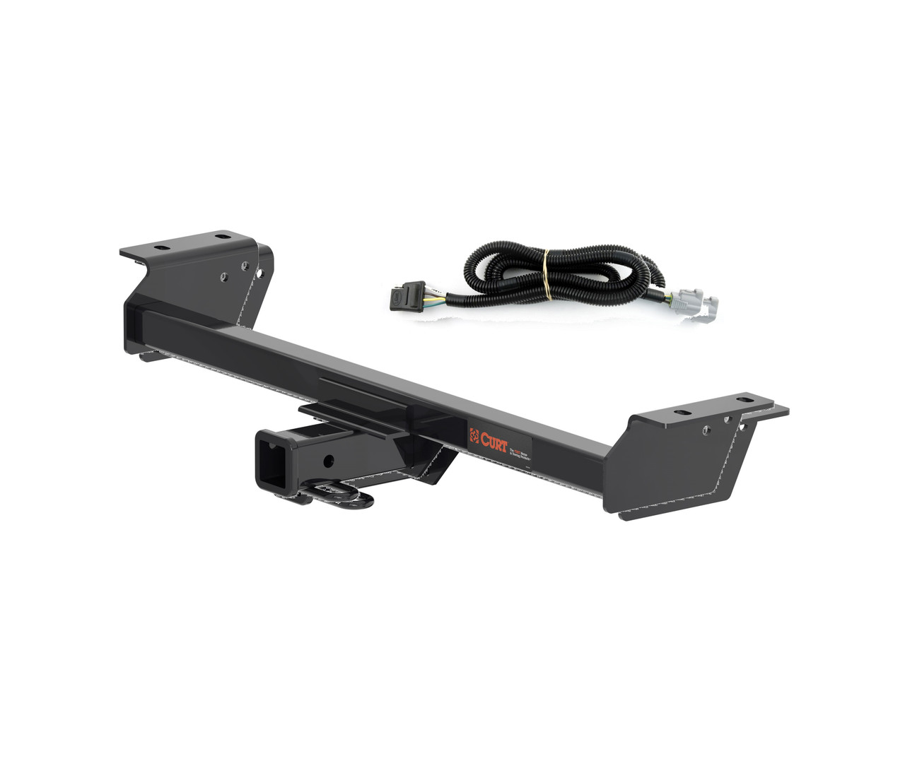 CURT 16-21 Lexus RX450h Excluding F Sport Class 3, 2" Trailer Hitch w/ 4-flat Wiring Kit