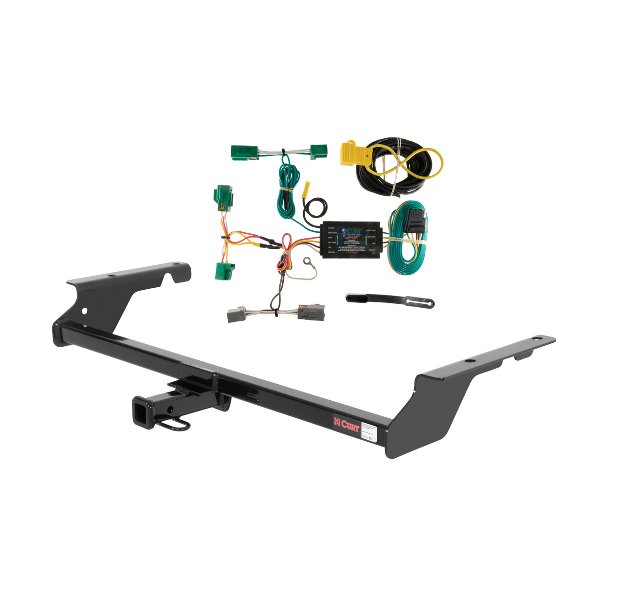 CURT 04-11 Volvo S40 4th digit of VIN is 'M' Class 1, 1.25" Trailer Hitch w/ 4-flat Wiring Kit