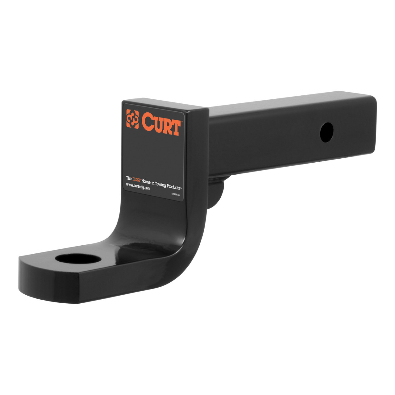 CURT Class 4 Ball Mount (2" Shank, 12,000 lbss., 4" Drop, 9-3/8" Long) Trailer Hitch Ball Mount