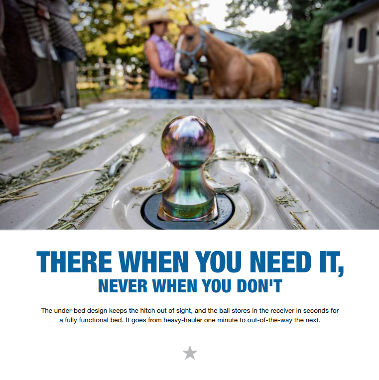 2004-2018 Nissan Titan - Excludes Titan XD Trucks B&W Turnoverball Kit GNRK1208