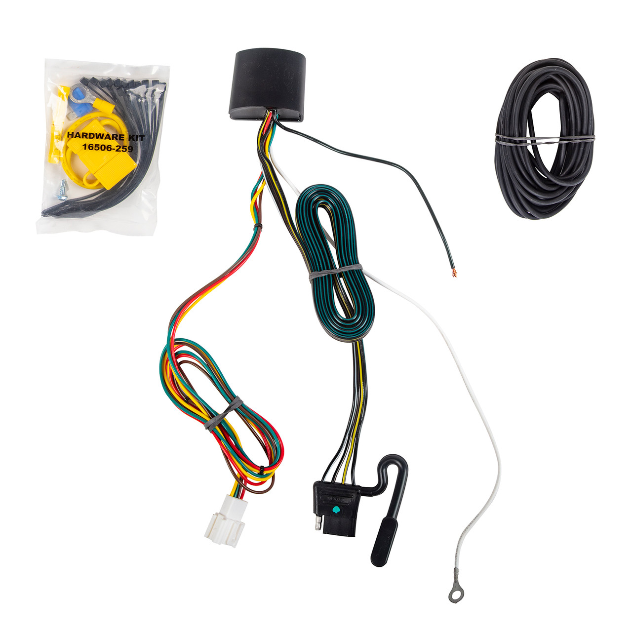 2019-2024 Acura RDX Without +12V Power ProvisionDraw-Tite Class 2 Trailer Hitch, 1-1/4 Inch Square Receiver Bundle w/ Plug-n-Play T-One Wiring Harness