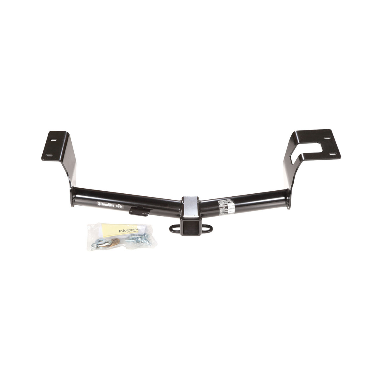 2012-2016 Honda CR-V Draw-tite Class 3 Trailer Hitch, 2 Inch Square Receiver Bundle w/ Plug-n-Play T-One Wiring Harness