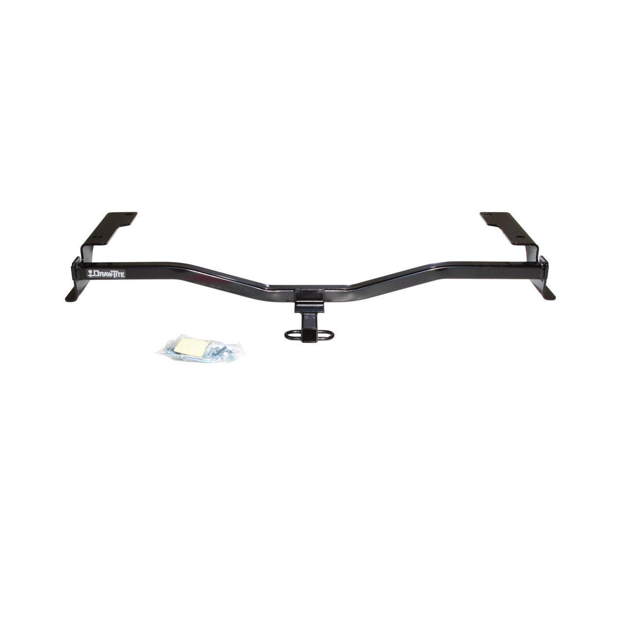 2010-2012 Ford Fusion Draw-tite Class 1 Trailer Hitch, 1-1/4 Inch Square Receiver Bundle w/ Plug-n-Play T-One Wiring Harness