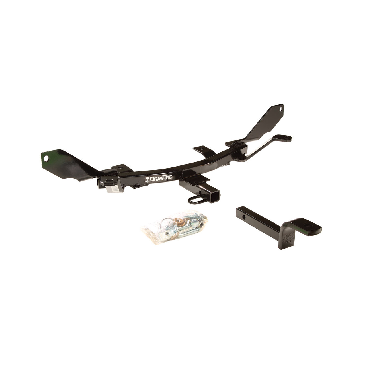 2003-2008 Mazda 6 Sedan Draw-tite Class 1 Trailer Hitch, 1-1/4 Inch Square Receiver Bundle w/ Plug-n-Play T-One Wiring Harness