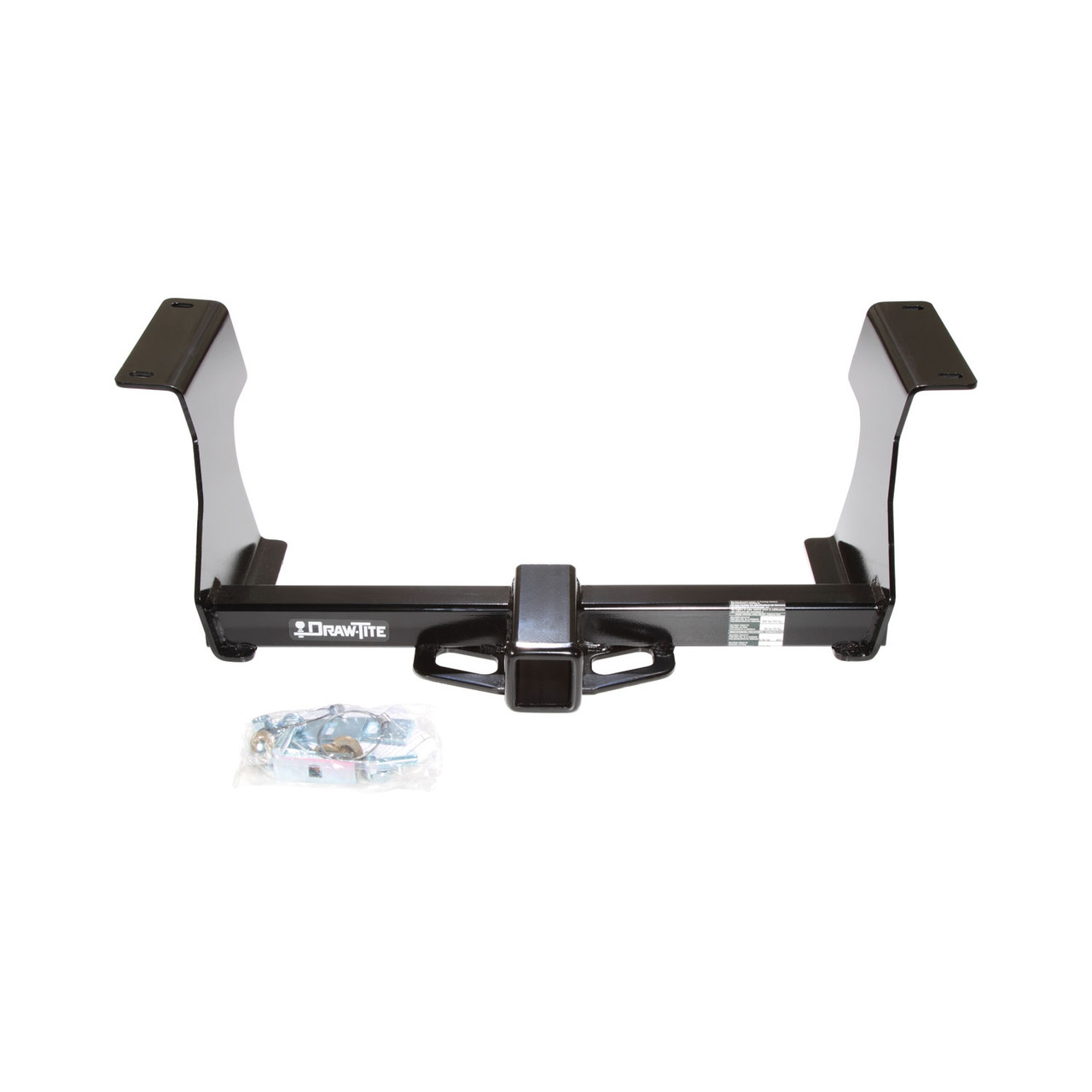 2009-2013 Subaru Forester Draw-tite Class 3 Trailer Hitch, 2 Inch Square Receiver Bundle w/ Plug-n-Play T-One Wiring Harness