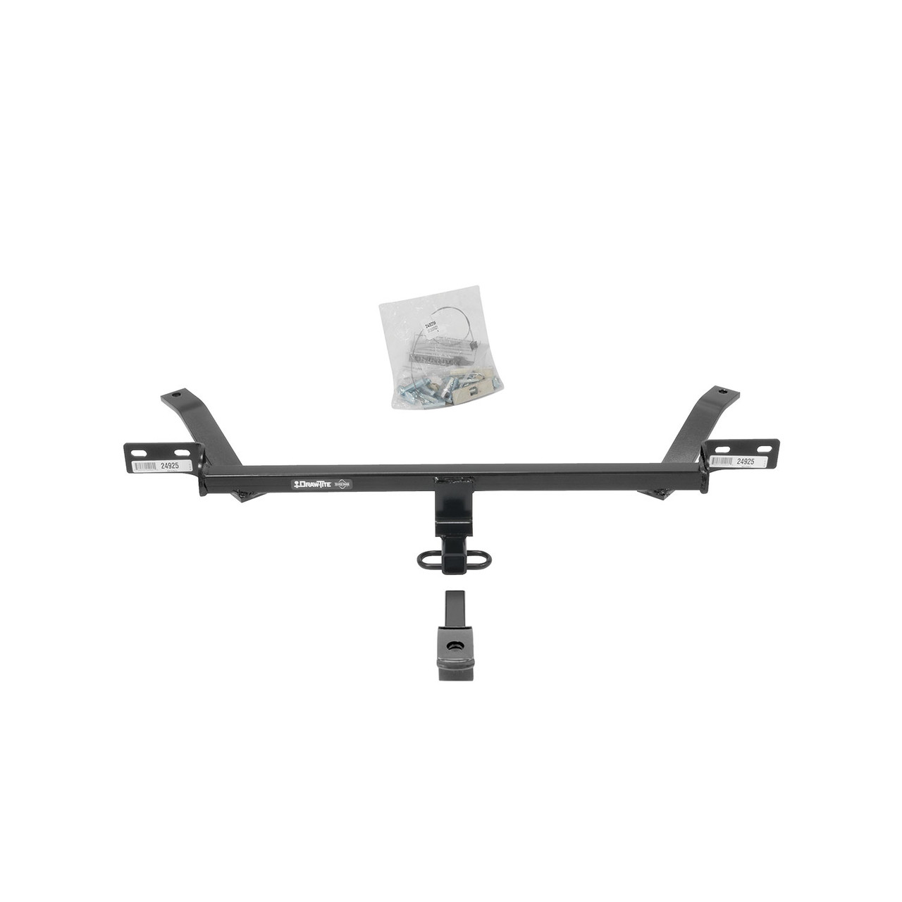 2015-2021 Volkswagen Golf Except Sportwagen & Alltrack Draw-tite Class 1 Trailer Hitch, 1-1/4 Inch Square Receiver Bundle w/ Plug-n-Play T-One Wiring Harness