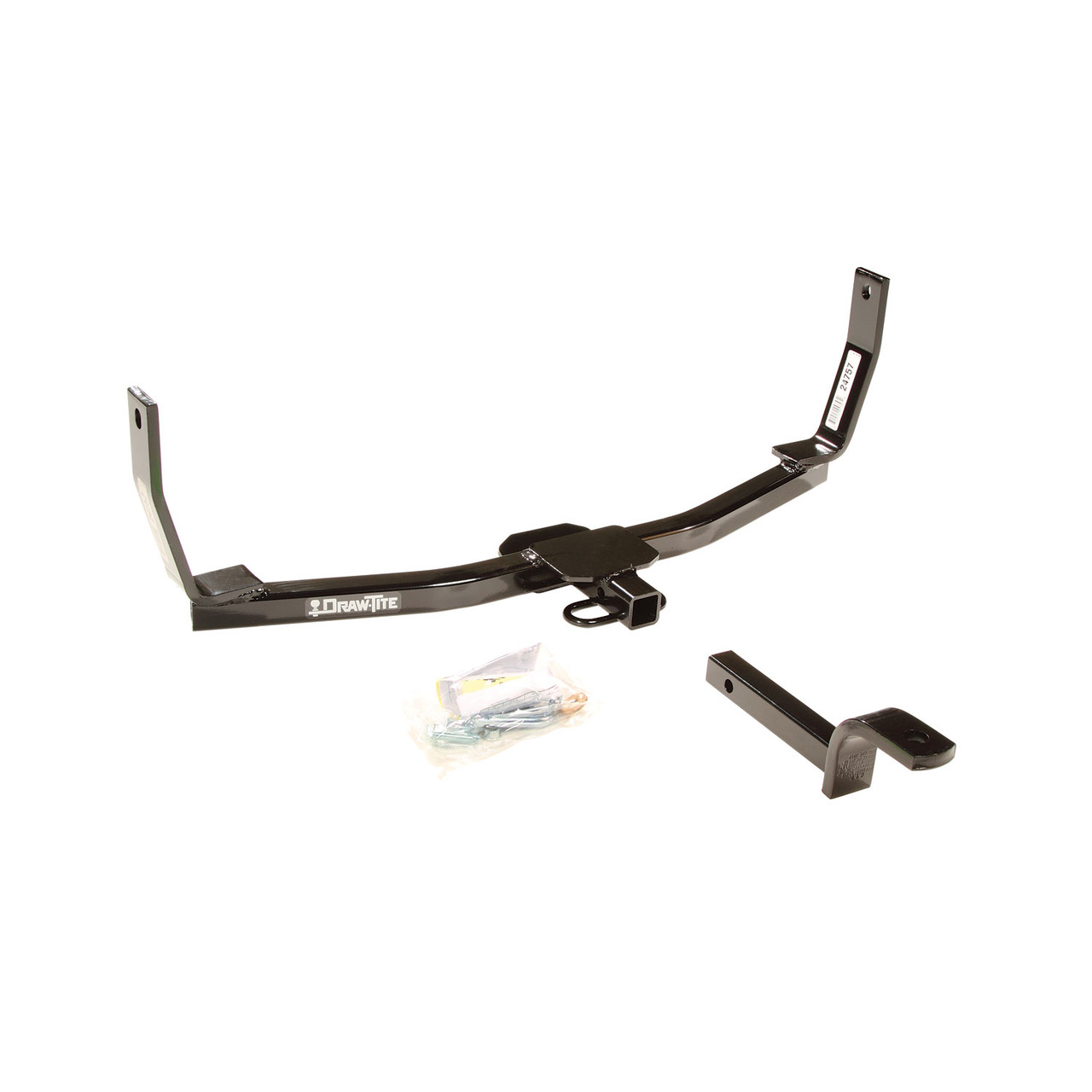 2006-2009 Hyundai Sonata Draw-tite Class 1 Trailer Hitch, 1-1/4 Inch Square Receiver Bundle w/ Plug-n-Play T-One Wiring Harness