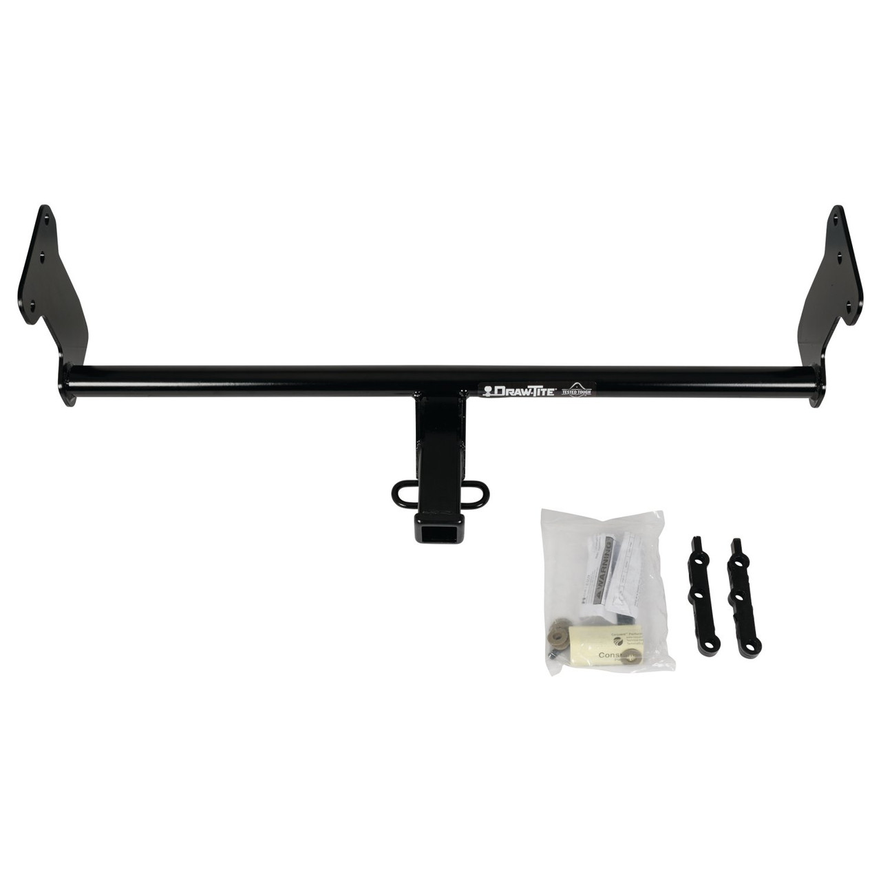 2022-2023 Hyundai Ioniq 5 Draw-tite Class 3 Trailer Hitch, 2 Inch Square Receiver Bundle w/ Plug-n-Play T-One Wiring Harness