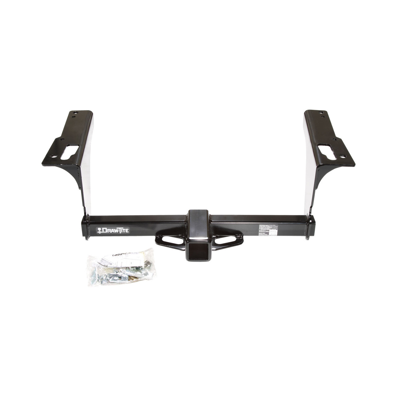 2015-2019 Subaru Legacy Sedan Draw-tite Class 3 Trailer Hitch, 2 Inch Square Receiver Bundle w/ Plug-n-Play T-One Wiring Harness