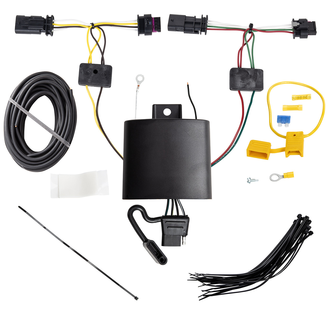 2018-2023 BMW X2 Draw-tite Class 3 Trailer Hitch, 2 Inch Square Receiver Bundle w/ Plug-n-Play T-One Wiring Harness