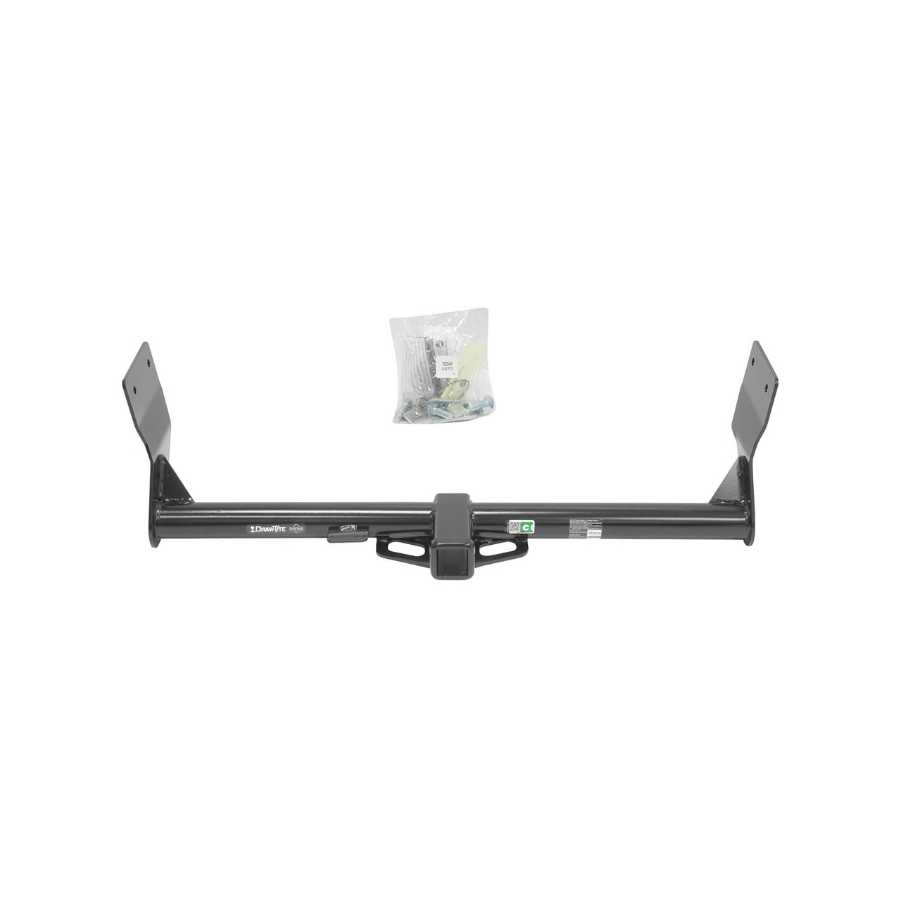 2015-2015 Ford Edge Titanium Draw-tite Class 3 Trailer Hitch, 2 Inch Square Receiver Bundle w/ Plug-n-Play T-One Wiring Harness