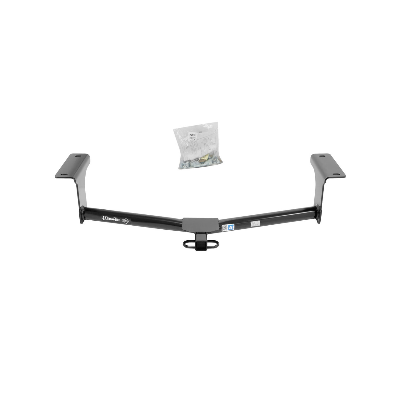 2014-2018 Mazda 3 Sedan Draw-tite Class 1 Trailer Hitch, 1-1/4 Inch Square Receiver Bundle w/ Plug-n-Play T-One Wiring Harness