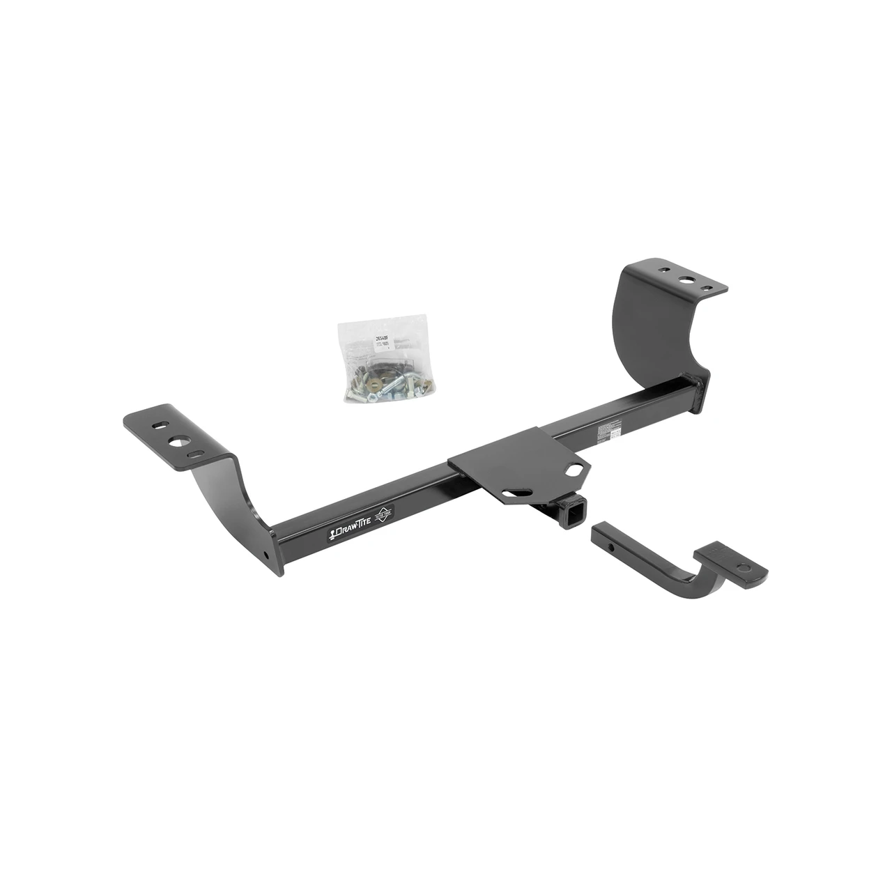 2005-2007 Chrysler 300 Draw-tite Class 2 Trailer Hitch, 1-1/4 Inch Square Receiver Bundle w/ Plug-n-Play T-One Wiring Harness