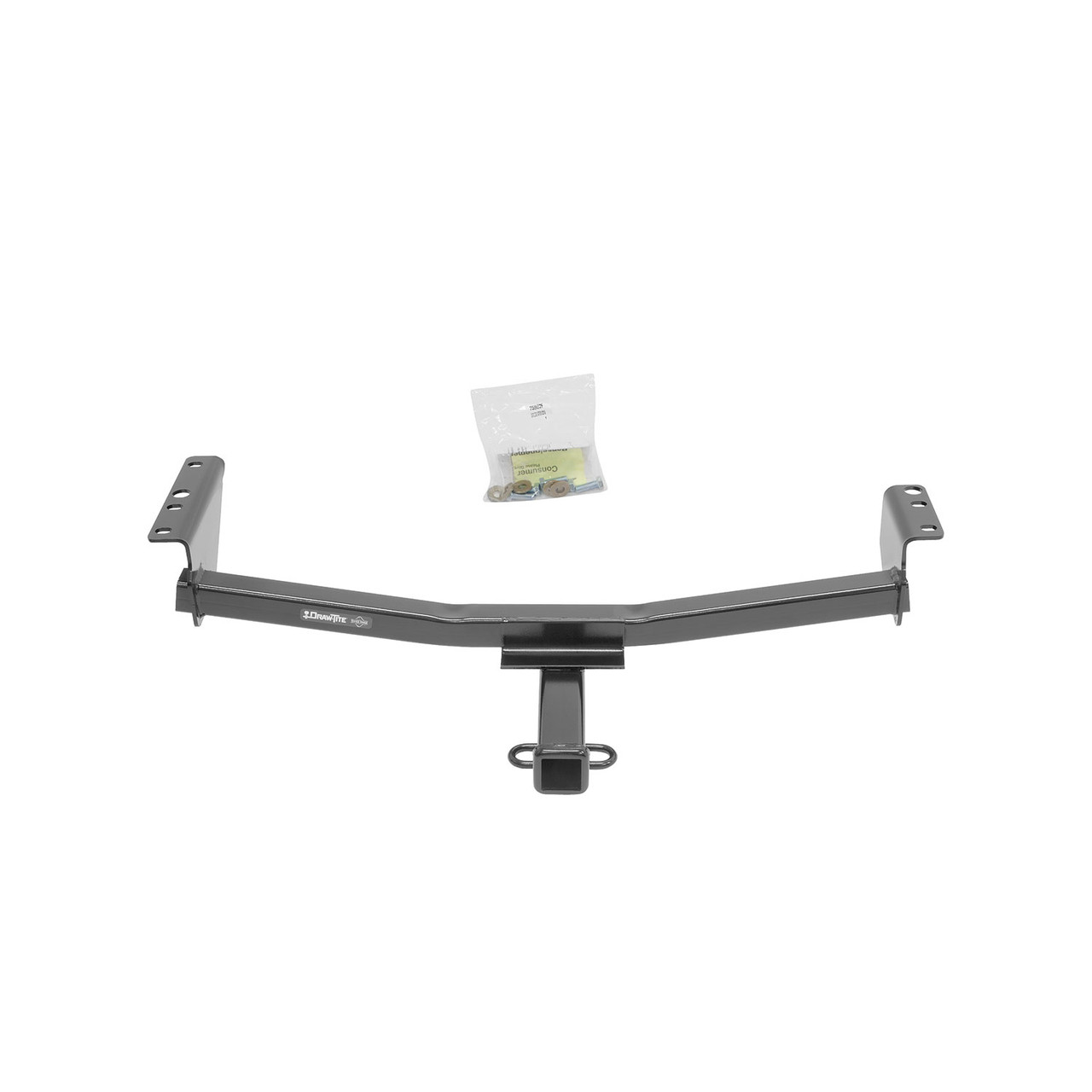 2014-2014 Nissan Rogue Select Draw-tite Class 3 Trailer Hitch, 2 Inch Square Receiver Bundle w/ Plug-n-Play T-One Wiring Harness