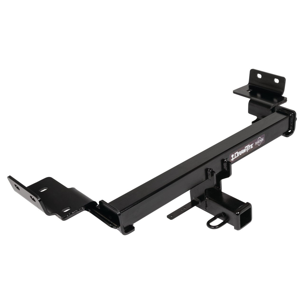 2017-2024 Jeep Compass (New Body Style)Draw-Tite Class 3 Trailer Hitch, 2 Inch Square Receiver Bundle w/ Plug-n-Play T-One Wiring Harness