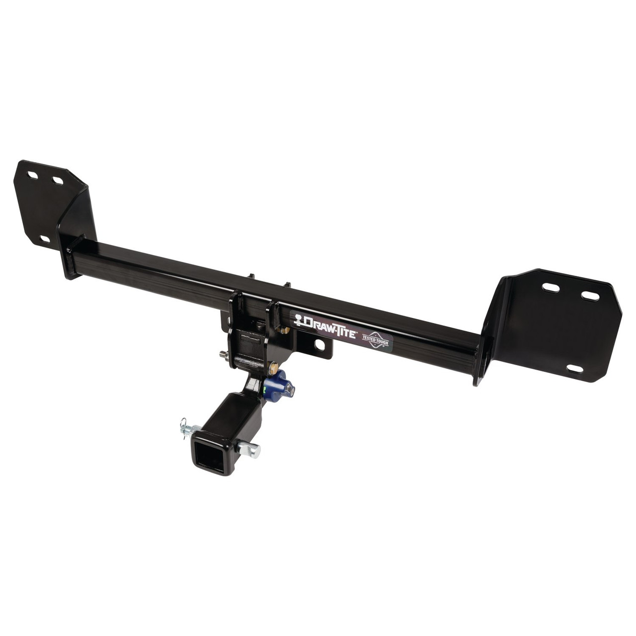 2018-2024 Volvo XC60 Draw-Tite Hidden Hitch Completely Hidden Trailer Hitch 2 Inch Removable Receiver Bundle w/ Plug-n-Play T-One Wiring Harness