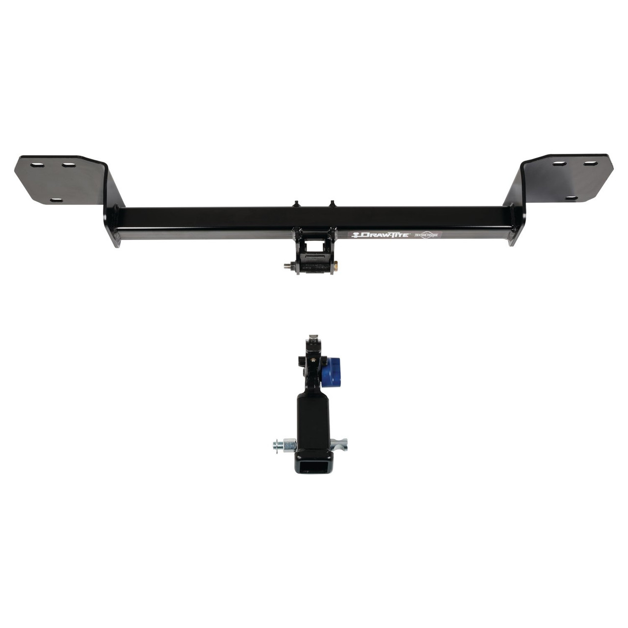 2018-2024 Volvo XC60 Draw-Tite Hidden Hitch Completely Hidden Trailer Hitch 2 Inch Removable Receiver Bundle w/ Plug-n-Play T-One Wiring Harness