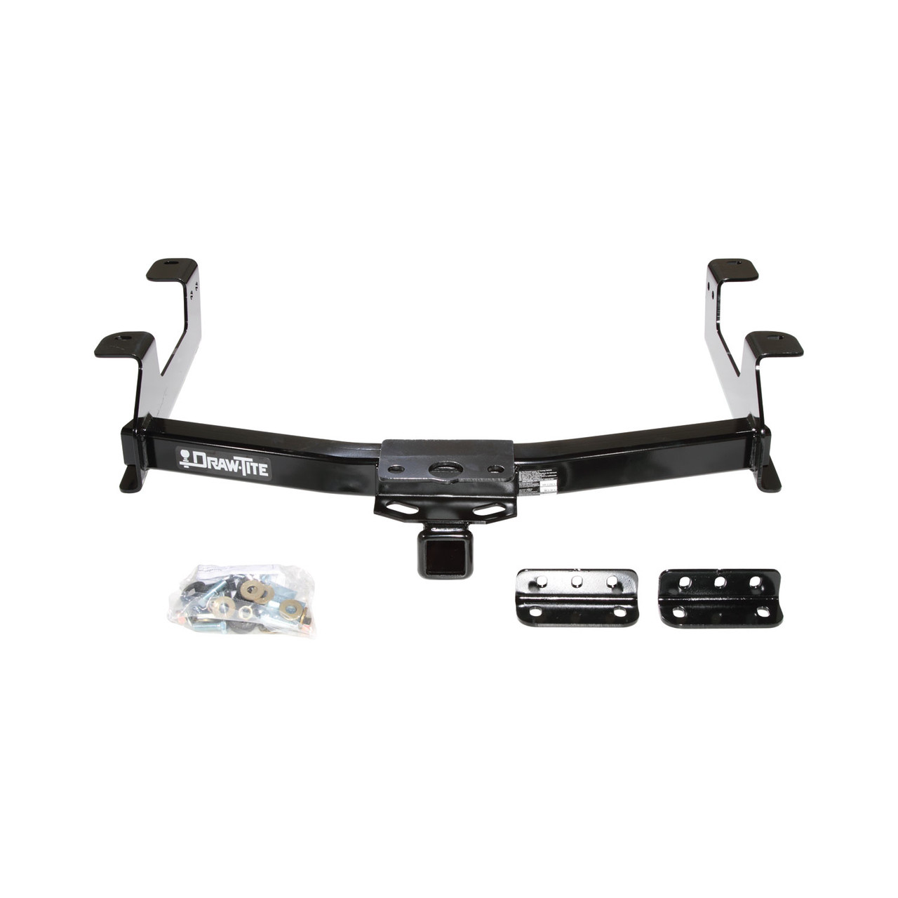 2011-2014 GMC Sierra 3500 HD Draw-tite Class 4 Trailer Hitch, 2 Inch Square Receiver Bundle w/ Plug-n-Play T-One Wiring Harness