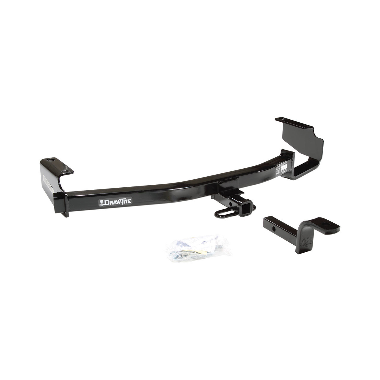 2001-2003 Chrysler Voyager Draw-tite Class 2 Trailer Hitch, 1-1/4 Inch Square Receiver Bundle w/ Plug-n-Play T-One Wiring Harness
