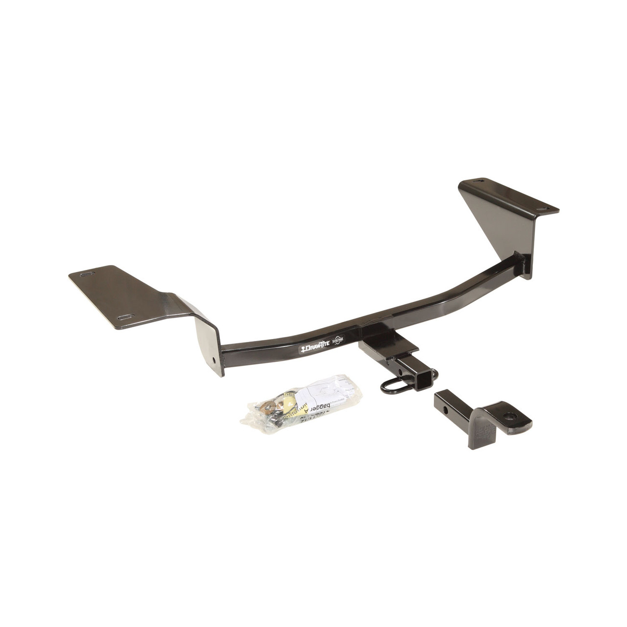 2016-2016 Chevrolet Cruze Limited Draw-tite Class 1 Trailer Hitch, 1-1/4 Inch Square Receiver Bundle w/ Plug-n-Play T-One Wiring Harness