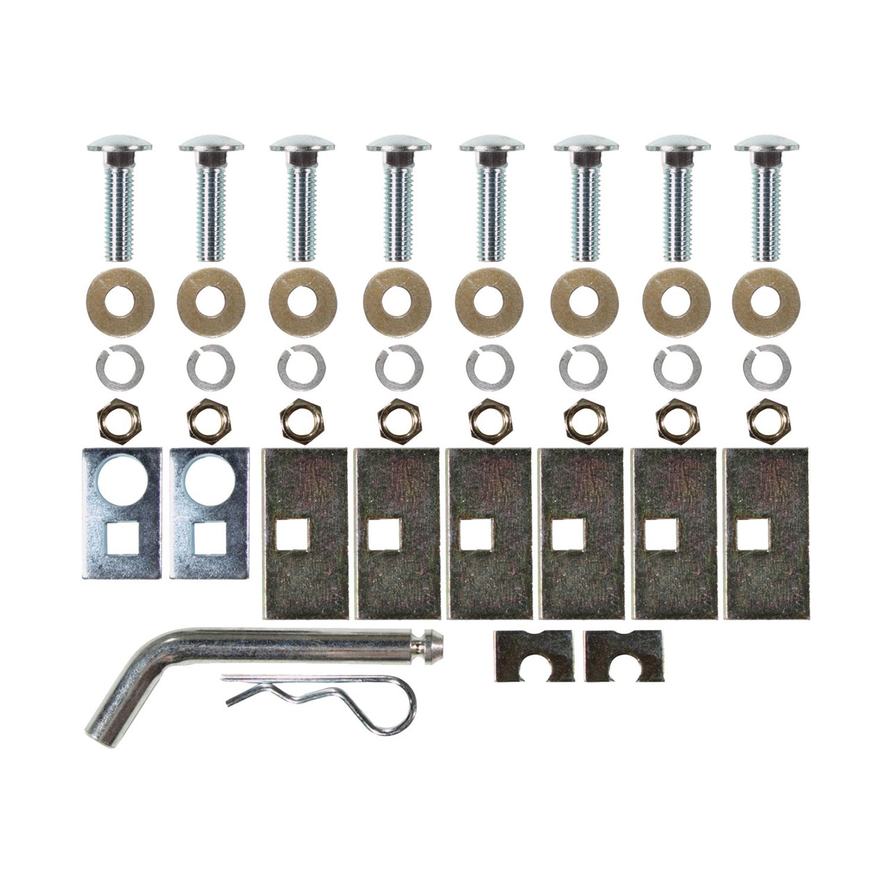 1994-1996 Ford F-250 Draw-tite Titan Class 5 Trailer Hitch, 2-1/2 Inch Square Receiver Bundle w/ Plug-n-Play T-One Wiring Harness