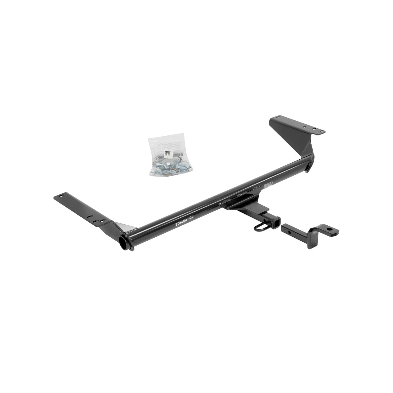 2021-2024 Chrysler Pacifica Touring PlusDraw-Tite Class 2 Trailer Hitch, 1-1/4 Inch Square Receiver Bundle w/ Plug-n-Play T-One Wiring Harness