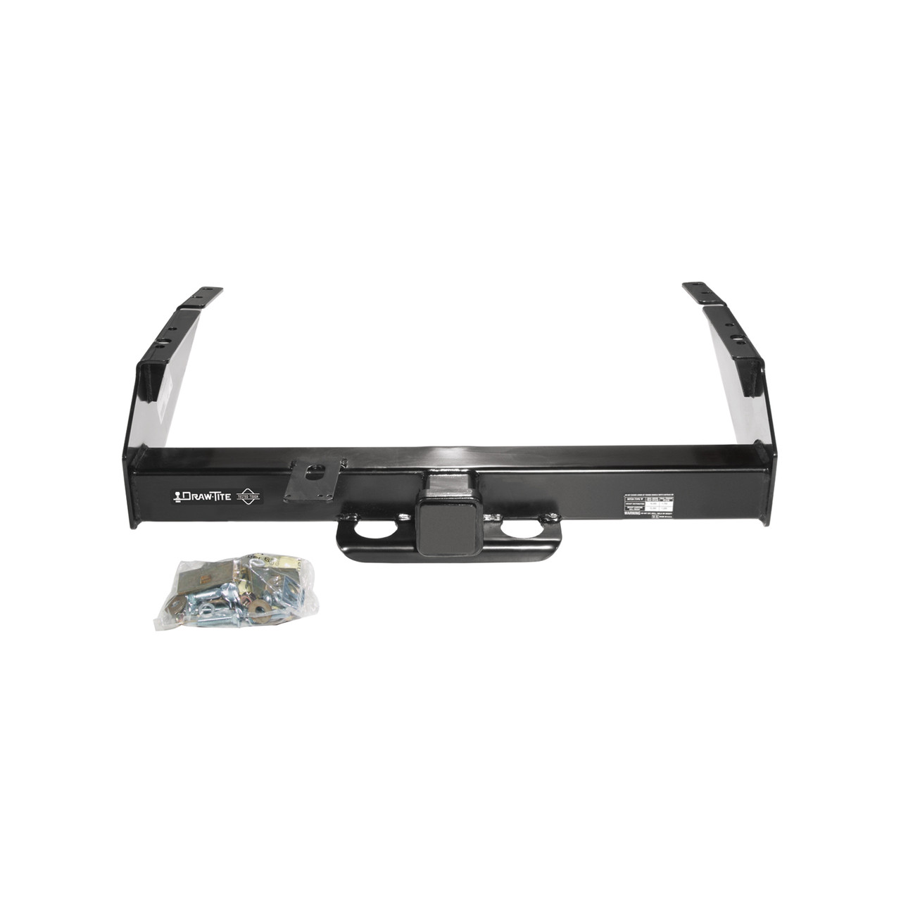 1994-1996 Ford F-350 Draw-tite Titan Class 5 Trailer Hitch, 2-1/2 Inch Square Receiver Bundle w/ Plug-n-Play T-One Wiring Harness