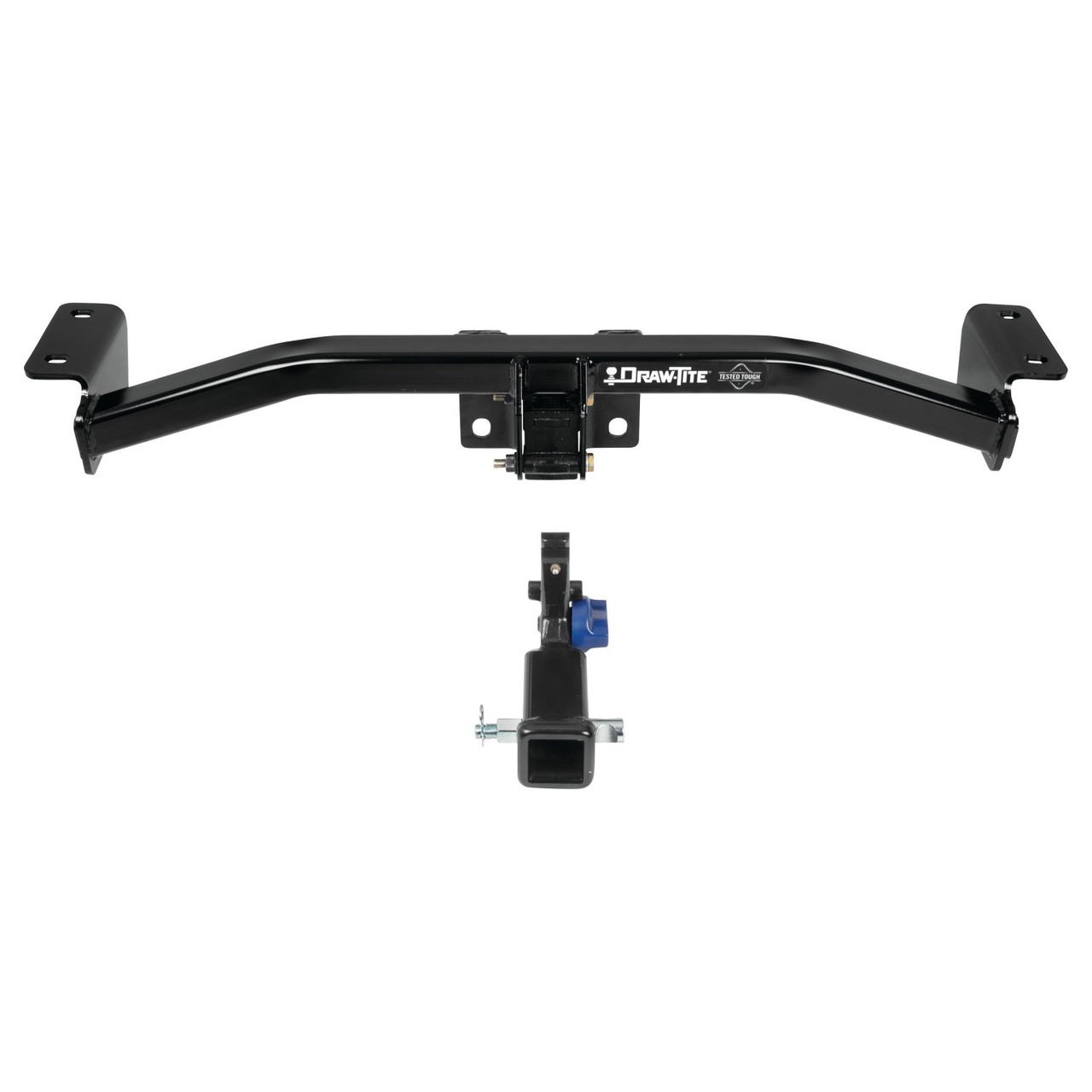 2016-2022 Lexus RX450h Draw-tite Hidden Hitch Completely Hidden Trailer Hitch 2 Inch Removable Receiver Bundle w/ Plug-n-Play T-One Wiring Harness