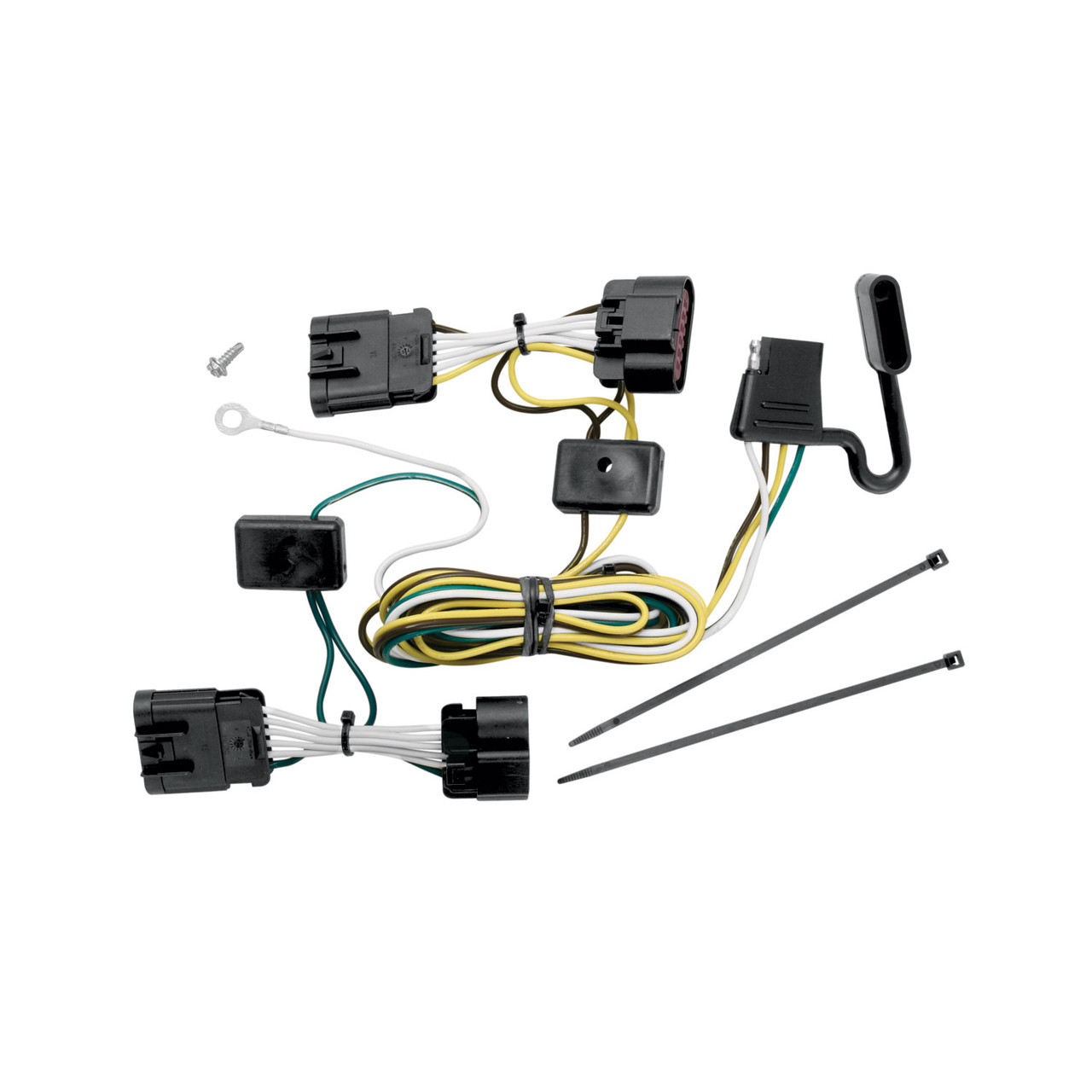 2005-2007 Saturn Relay Draw-tite Class 3 Trailer Hitch, 2 Inch Square Receiver Bundle w/ Plug-n-Play T-One Wiring Harness