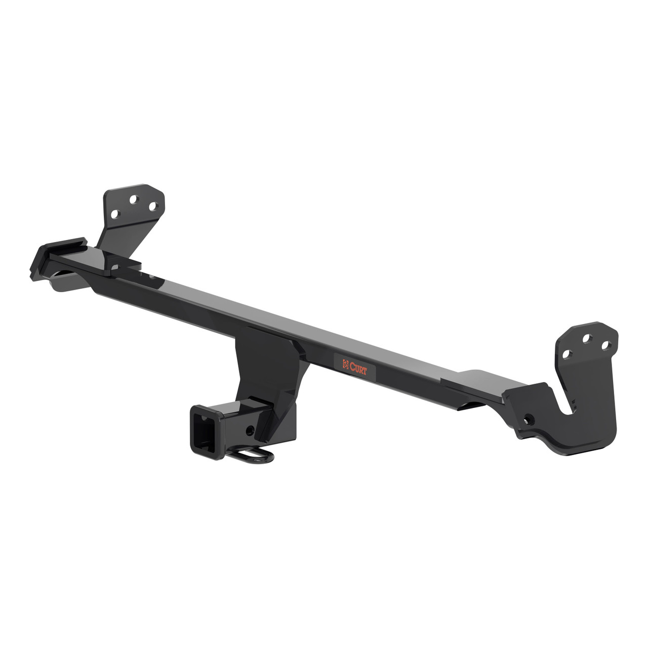 2022 - 2023 Hyundai Kona Electric Curt 2", Class 3 Trailer Tow Hitch + 4-flat Wiring Kit 13610