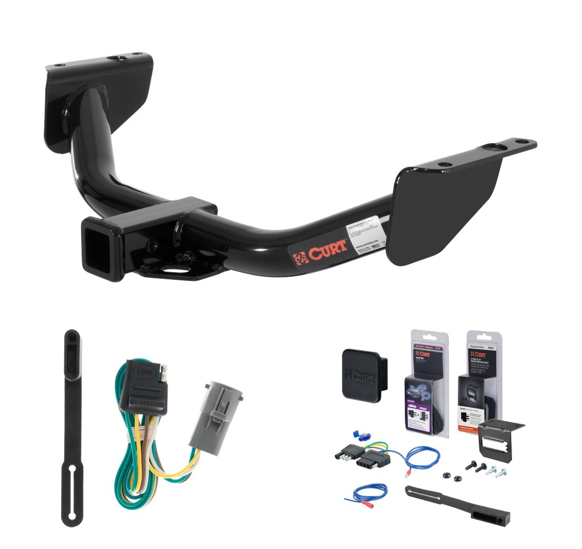 1998 - 1999 Ford Ranger 2000 - 2005 models are no drill Curt 2" Class 3 Trailer Tow Hitch + 5-Flat Wiring Kit Tow Boat/Utility Trailer with Surge Brakes 13138