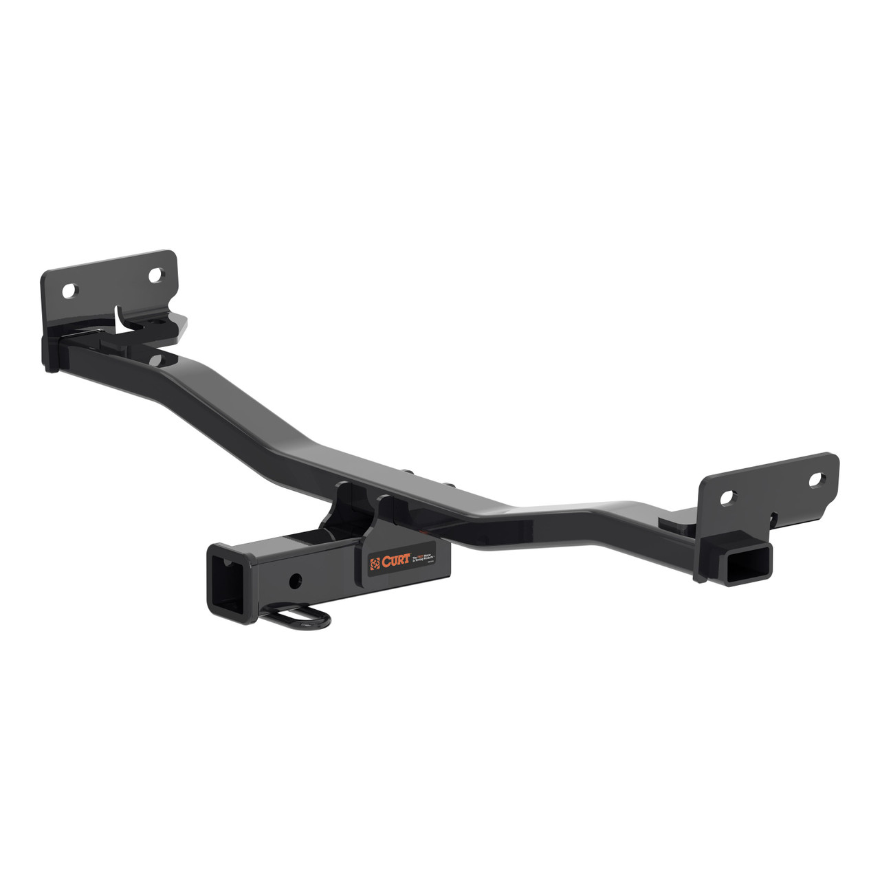 2025 - 2026 Hyundai Tucson Curt 2" Class 3 Trailer Tow Hitch + 5-Flat Wiring Kit Tow Boat/Utility Trailer with Surge Brakes 13485