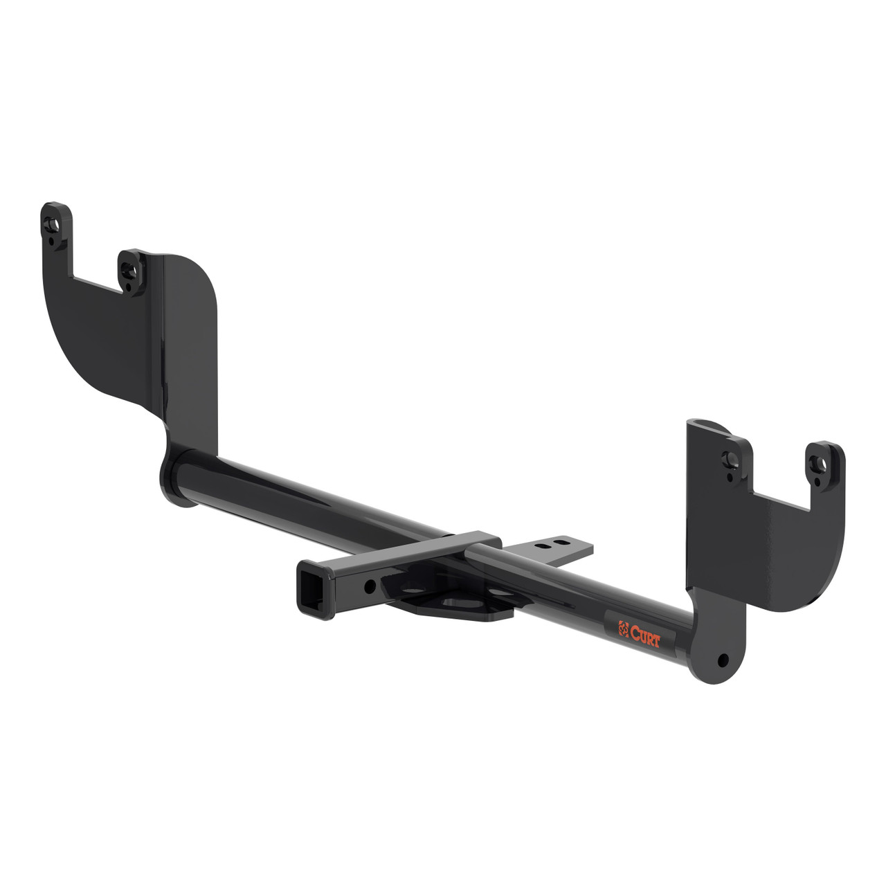 2025 - 2026 Kia K4 Excluding GT-Line Curt 1-1/4" Class 1 Trailer Tow Hitch + 5-Flat Wiring Kit Tow Boat/Utility Trailer with Surge Brakes 11686
