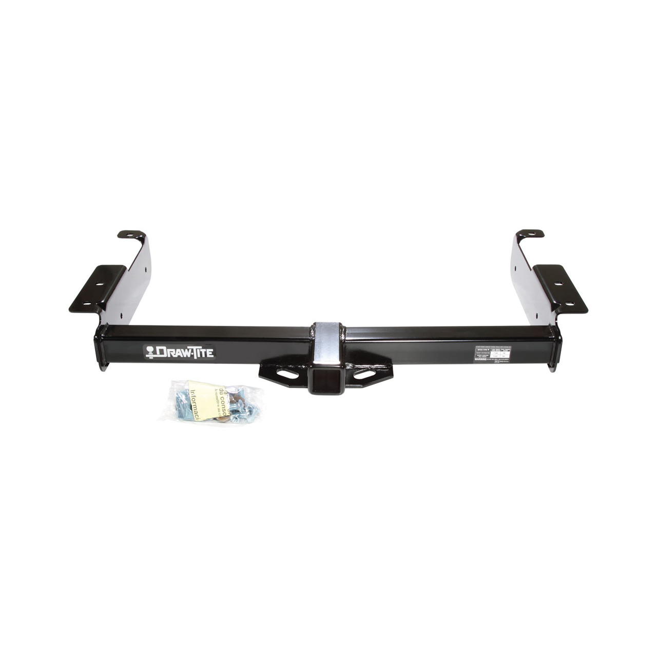 2003-2003 GMC Savana 3500 Draw-tite Class 3 Trailer Hitch, 2 Inch Square Receiver Bundle w/ Plug-n-Play T-One Wiring Harness