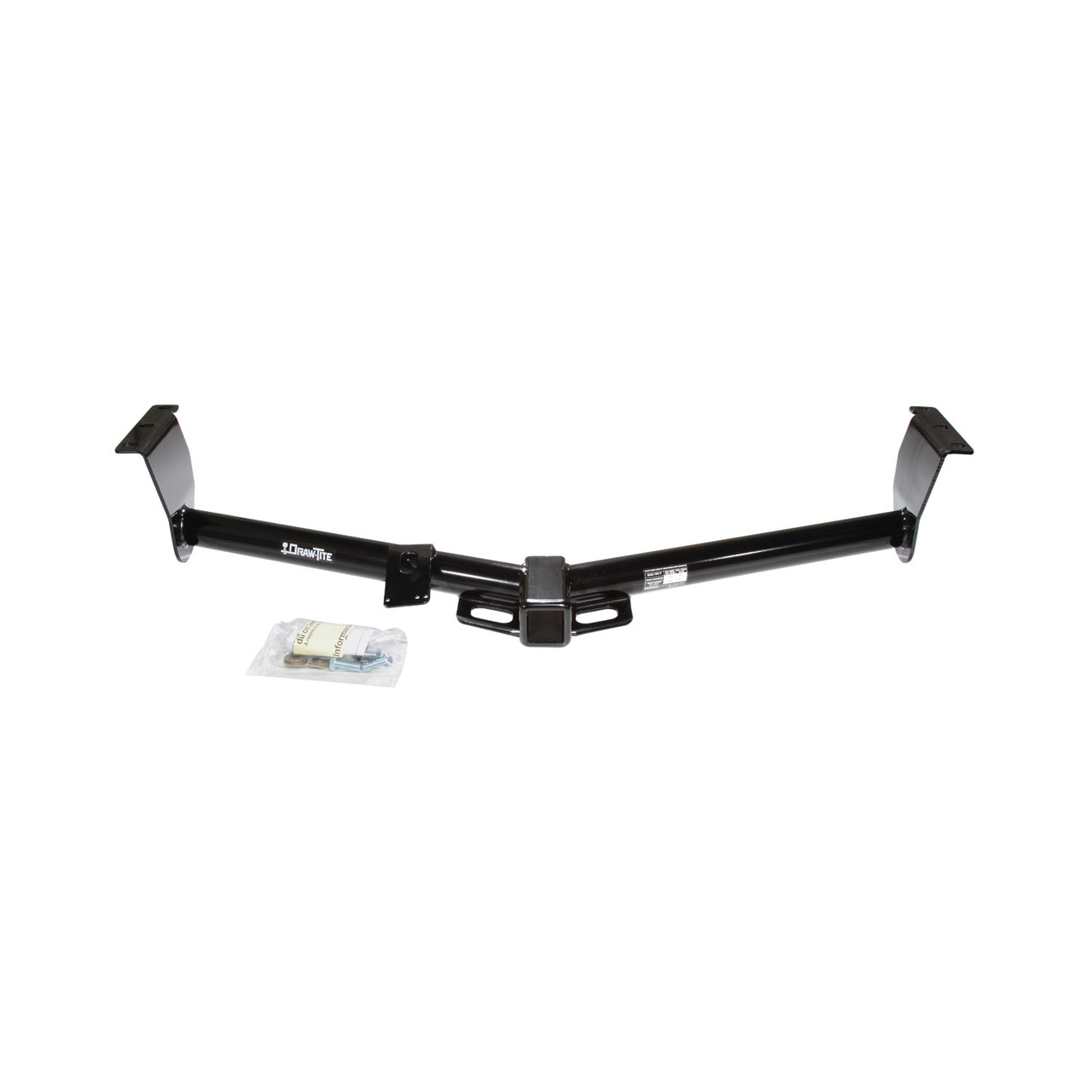2006-2012 KIA Sedona 118.9" Wheelbase Draw-tite Class 3 Trailer Hitch, 2 Inch Square Receiver Bundle w/ Plug-n-Play T-One Wiring Harness