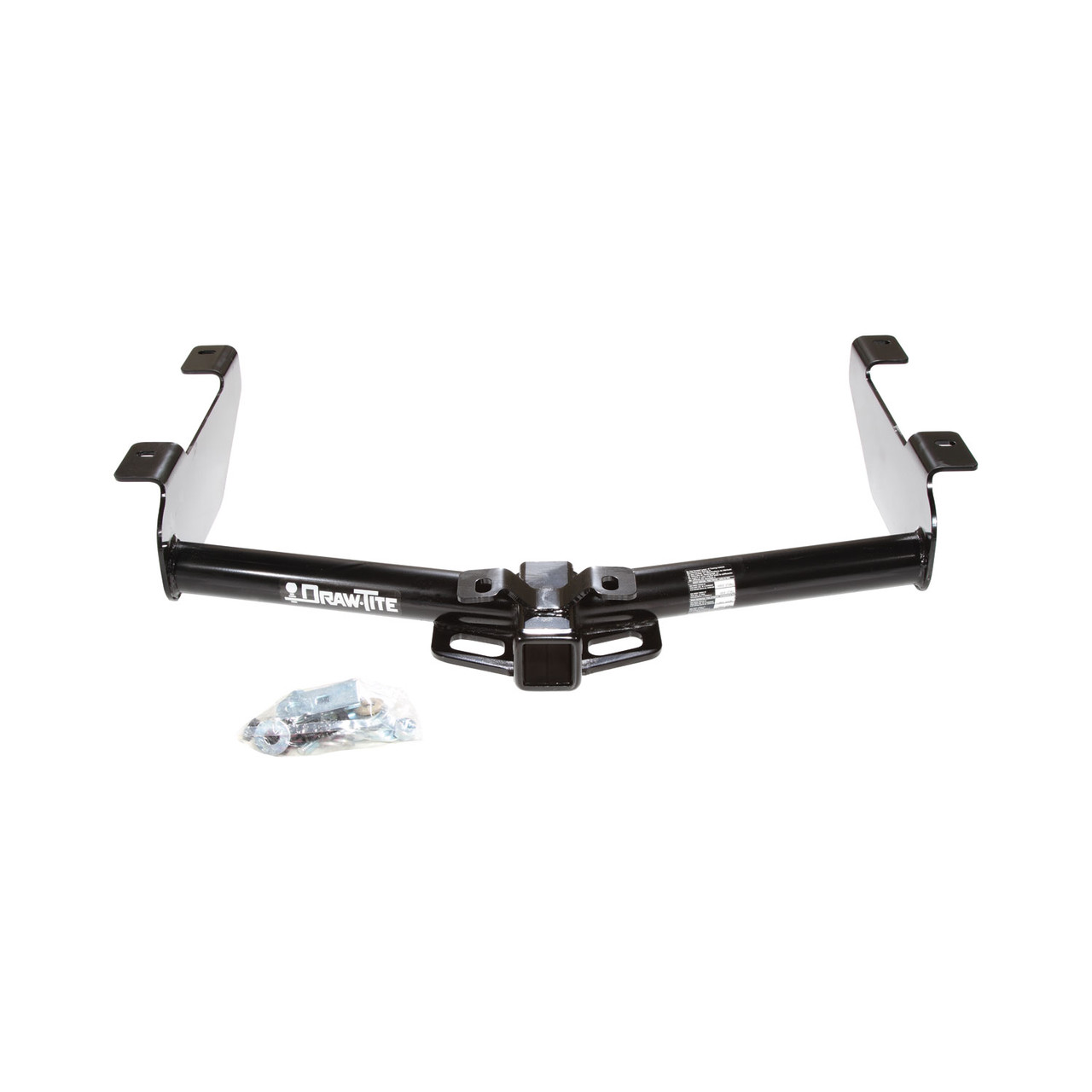 2007-2010 GMC Sierra 2500 HD Draw-tite Class 4 Trailer Hitch, 2 Inch Square Receiver Bundle w/ Plug-n-Play T-One Wiring Harness